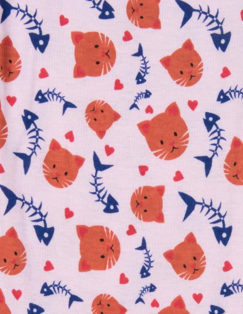 Leveret Girls Matching Doll Printed Cotton Pajamas, Animal & Seasonal Prints In Purple