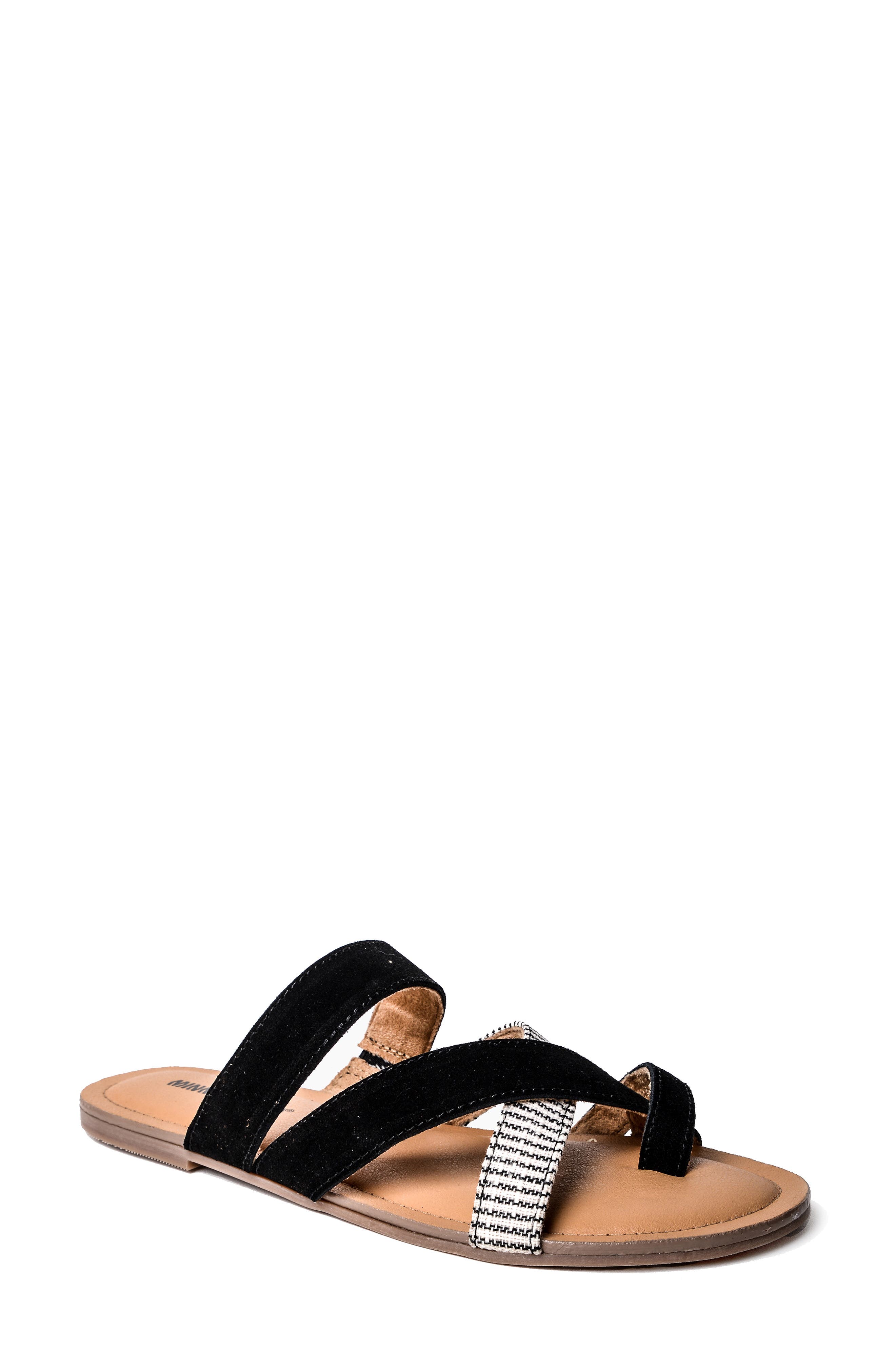 Minnetonka Faribee Strappy Sandal, Main, color, 