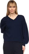 Brodie Pure Cashmere Stargazer Hotfix V-Neck Pullover