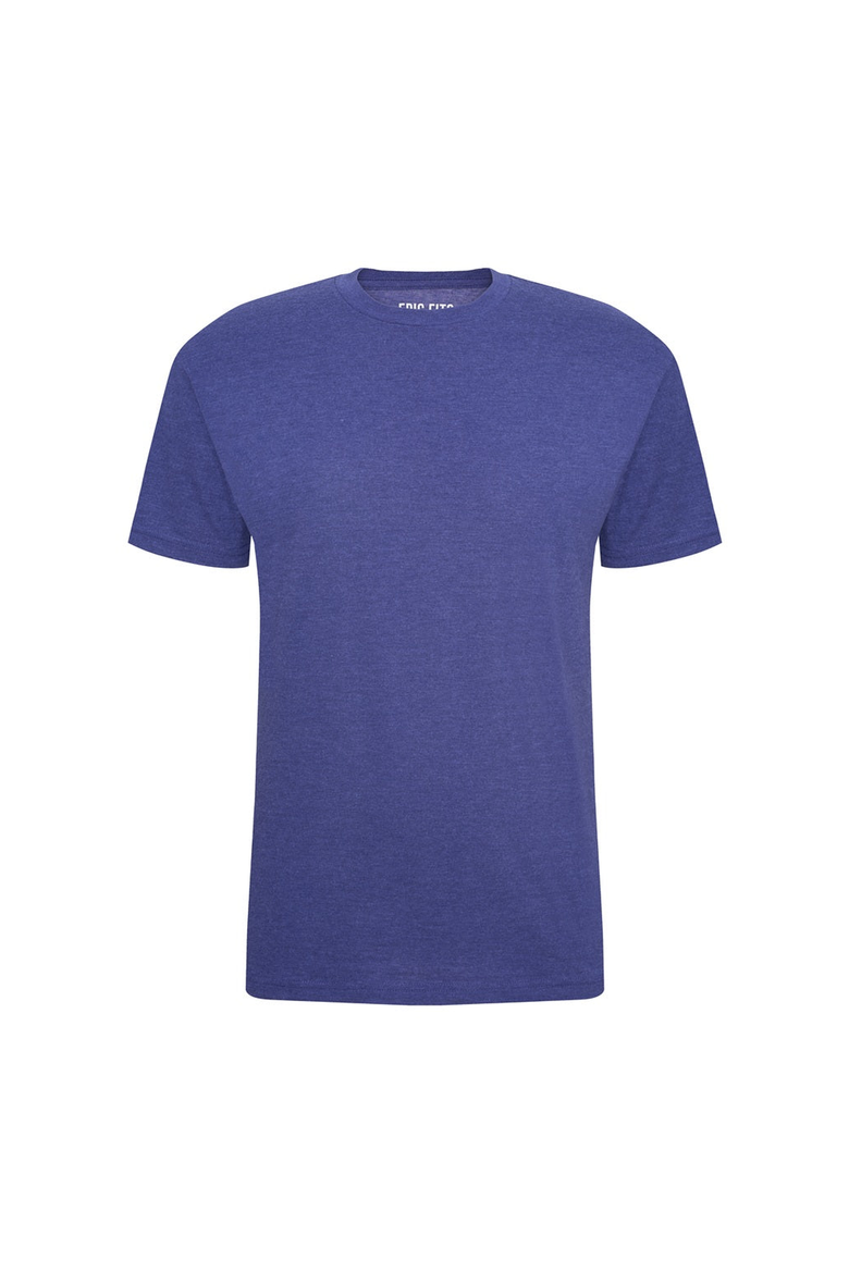 Crew Neck T Shirt, Alternate, color, Heather Navy
