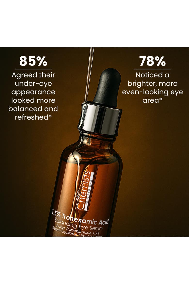 SC 1.5% Transexamic Acid Balancing Eye Serum 15ml for Anti-Aging, Brightening, Alternate, color, White