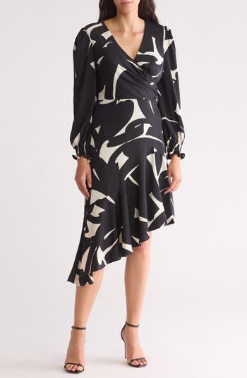 DKNY Geometric Asymmetric Dress | Nordstromrack DKNY Geometric Asymmetric Dress | Nordstromrack