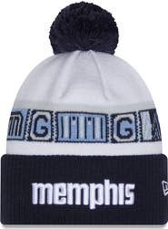 New Era Men's New Era Navy/White Memphis Grizzlies 2025/26 City Edition Cuffed Knit Hat with Pom