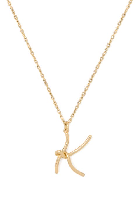 Nordstrom kate spade initial necklace discount