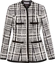 LaQuan Smith Long Sleeve Tailored Minidress