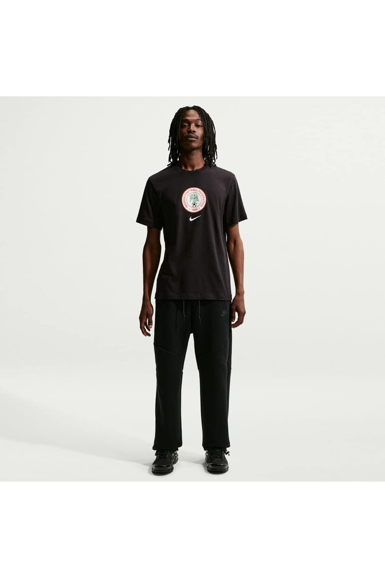 Men's Nike Black Nigeria National Team Crest T-Shirt, Main, color, Black