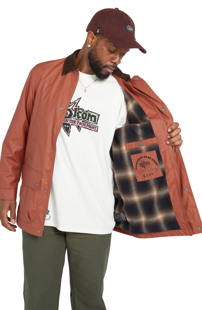 Volcom Tony Canvas Field Jacket, Alternate, color, 