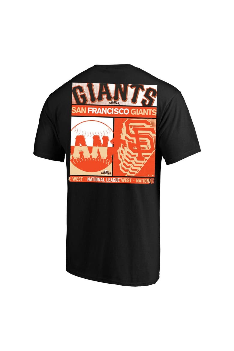 Men's Profile  Black San Francisco Giants Big & Tall Two-Sided Graphic T-Shirt, Alternate, color, Black