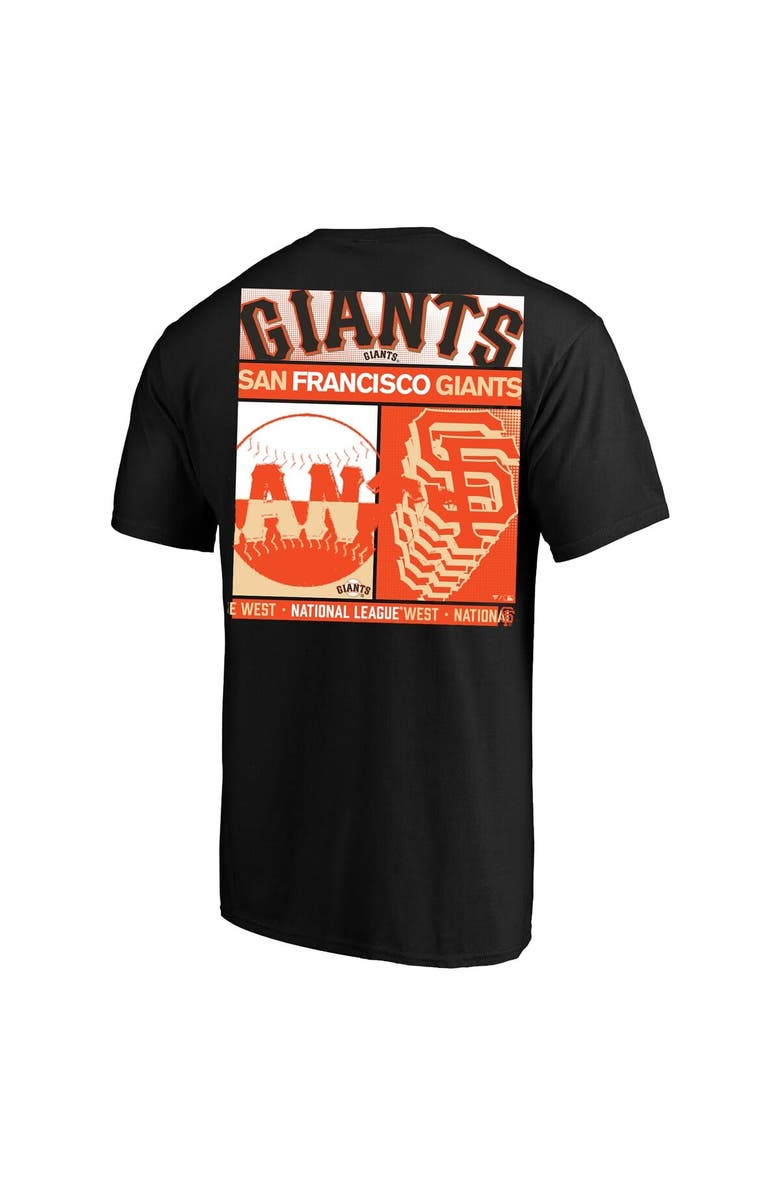 FANATICS Men's Profile  Black San Francisco Giants Big & Tall Two-Sided Graphic T-Shirt, Alternate, color, Black
