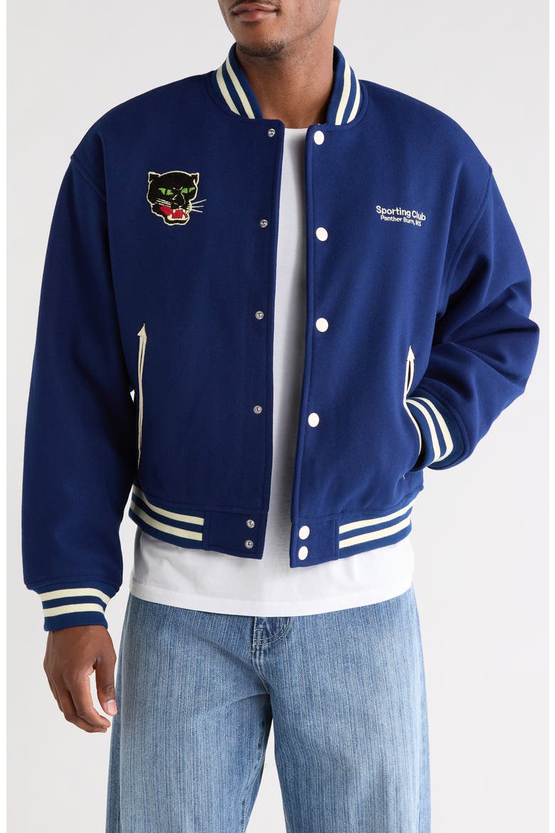 Miss Varsity Jacket, Main, color, BLUE