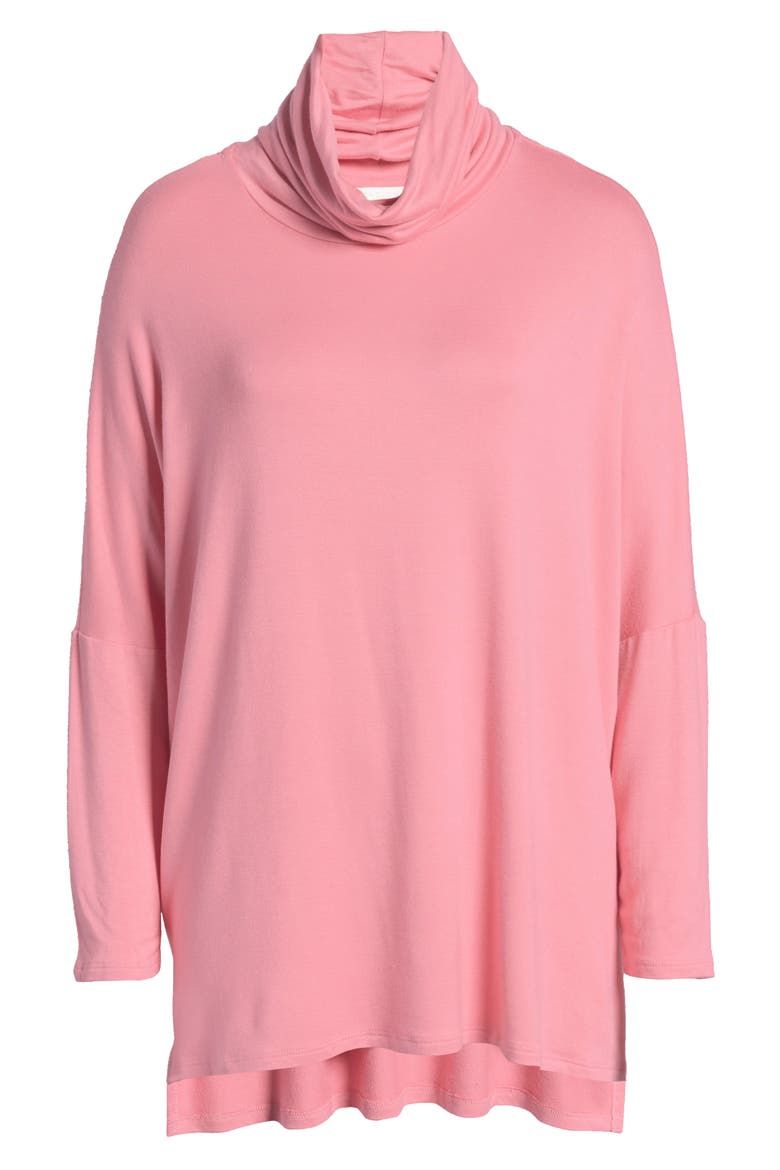 High/Low Tunic, Alternate, color, MAUVE