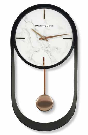 Westclox Modern Analog Pendulum Wall Clock