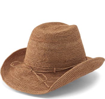 Belen Raffia Western Hat