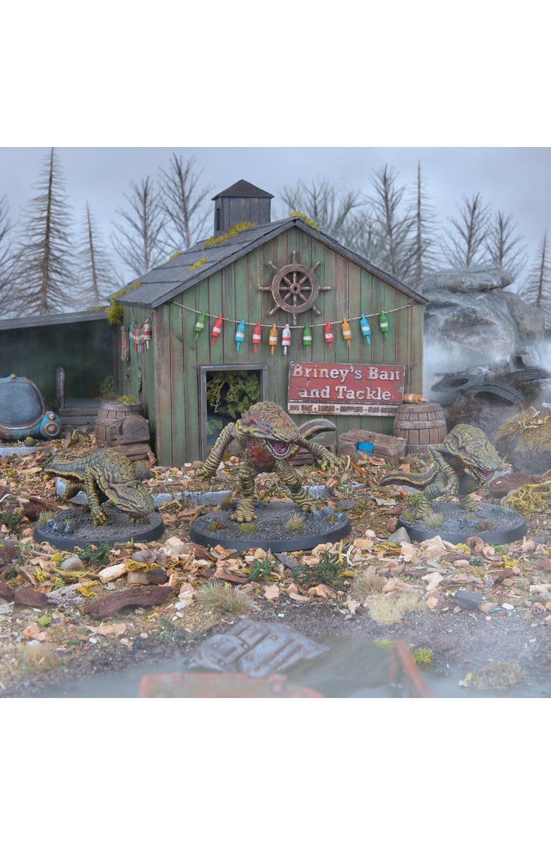 Fallout Miniatures Modiphius Entertainment Fallout Miniatures Creatures, Gulpers, 3 Resin Figures, Alternate, color, Multicolored