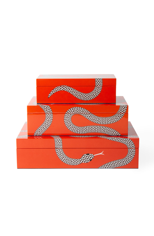 Jonathan Adler Large Lacquer Box In Eden