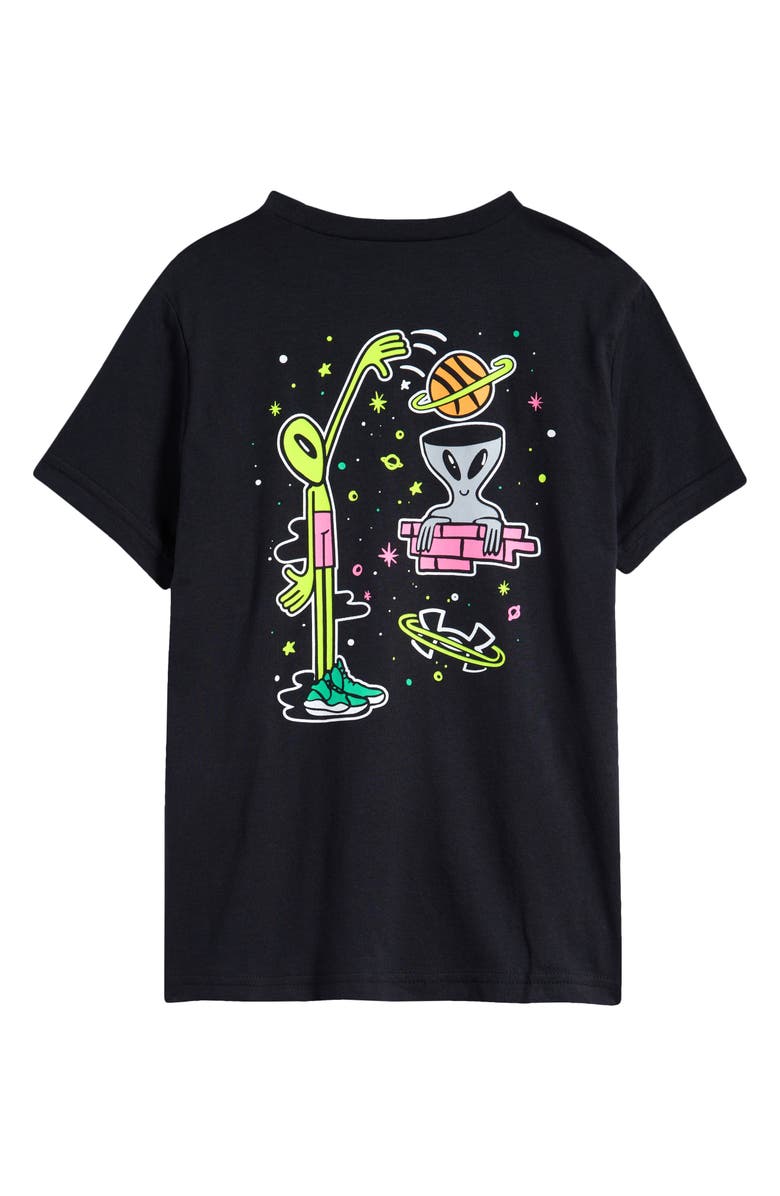 Under Armour Kids' Alien Basketball Graphic T-Shirt, Alternate, color, 