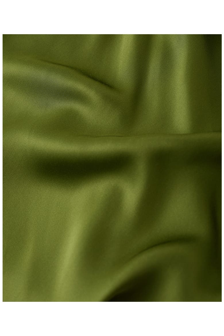 Vestido Victoria Satin Maxi Dress, Alternate, color, GREEN