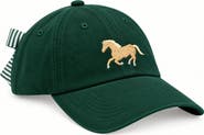 Bits & Bows Horse Bow Baseball Hat (baby)