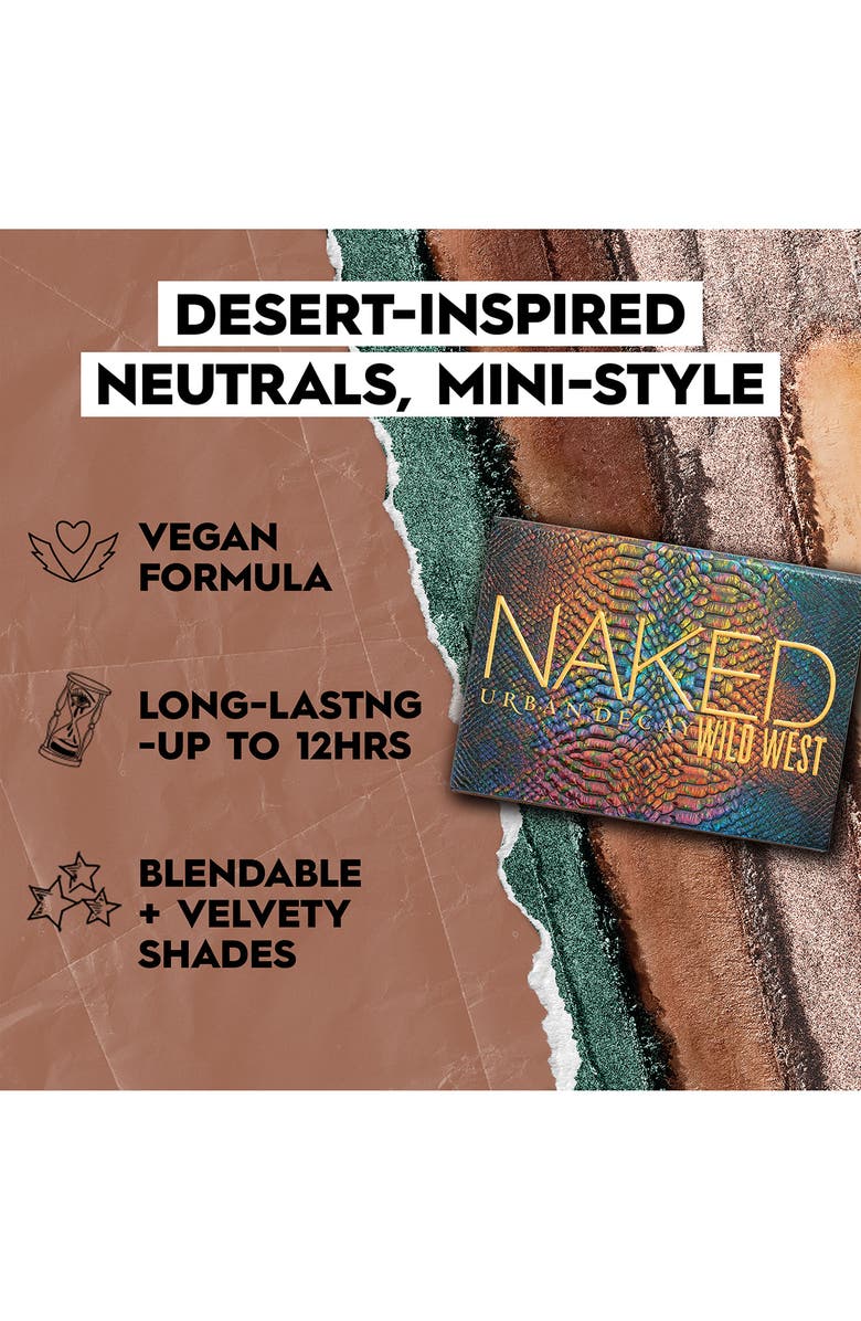 Urban Decay Naked Wild West Mini Eyeshadow Palette, Alternate, color, 