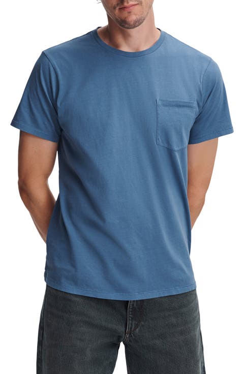 Classic Fit Garment Dye Pocket T-Shirt