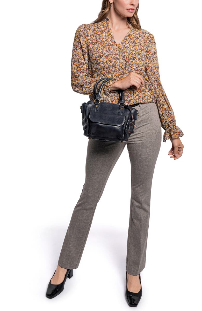 OLD TREND Pansy Mini Satchel Bag, Alternate, color, Navy