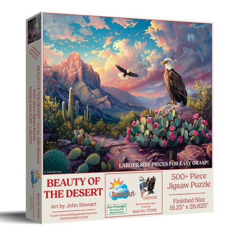 Beauty of the Desert 500 piece Jigsaw Puzzle for Adults Large Pieces