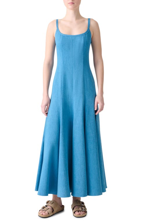 Akris Punto Denim Maxi Dress