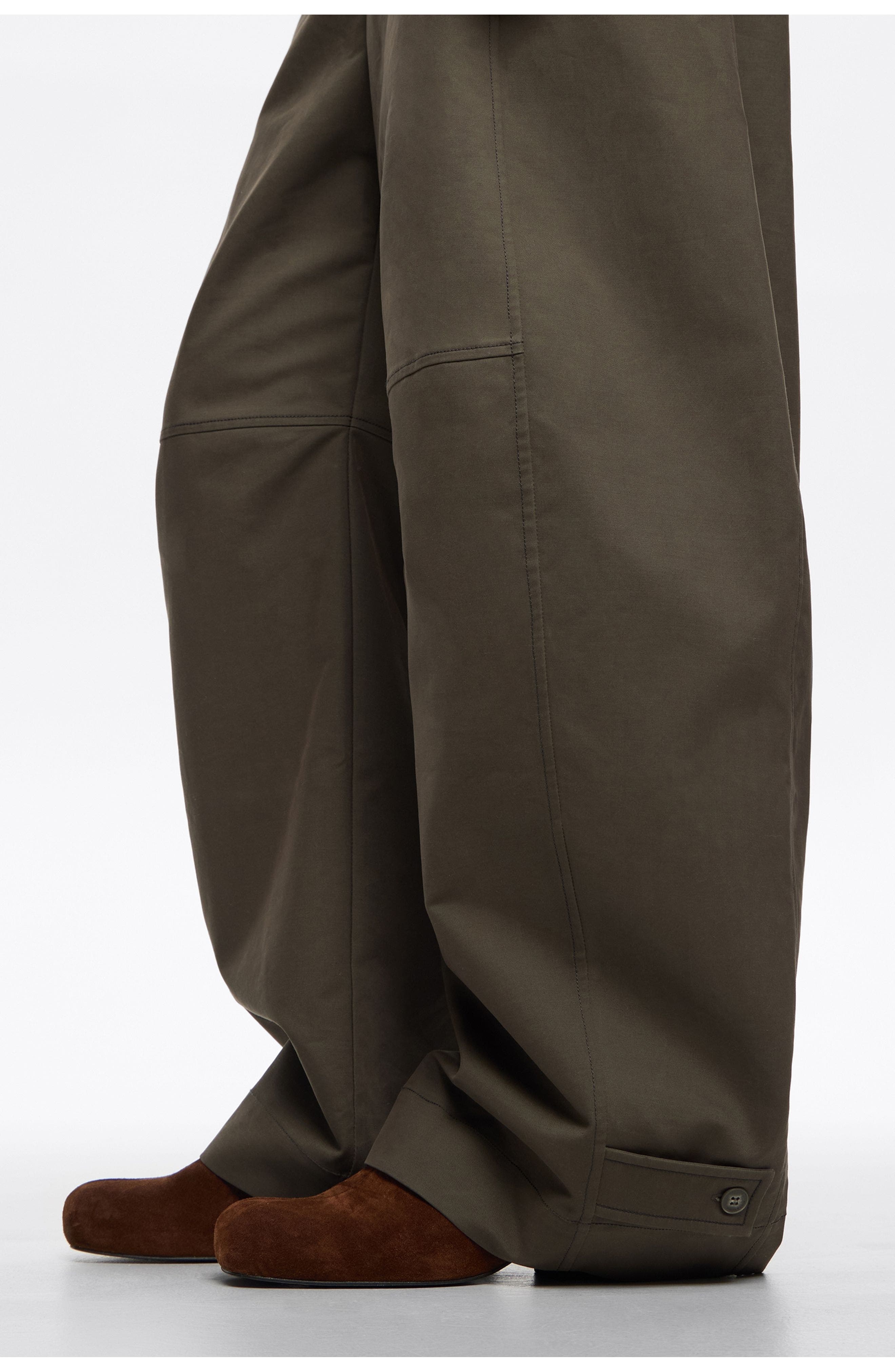 Bimba y Lola Suede Clog, Alternate, color, Dark Brown