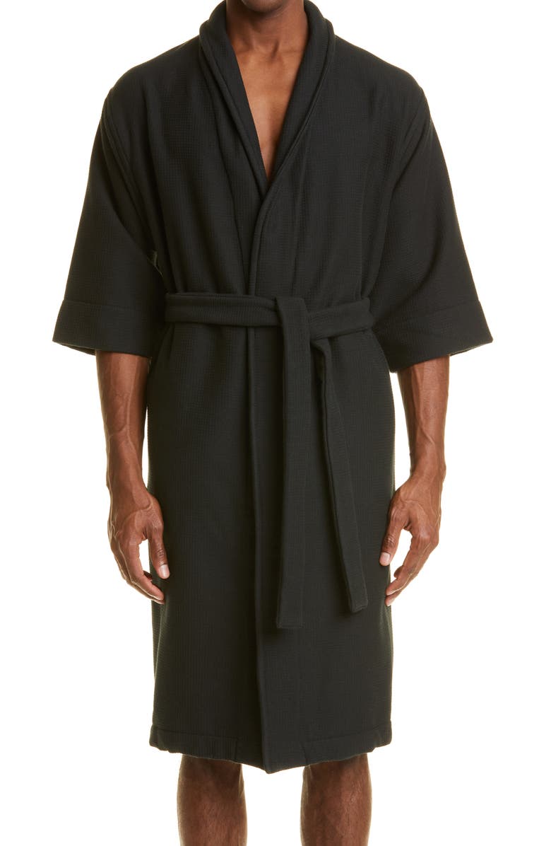 Fear of God Waffle Weave Cotton Robe, Main, color,