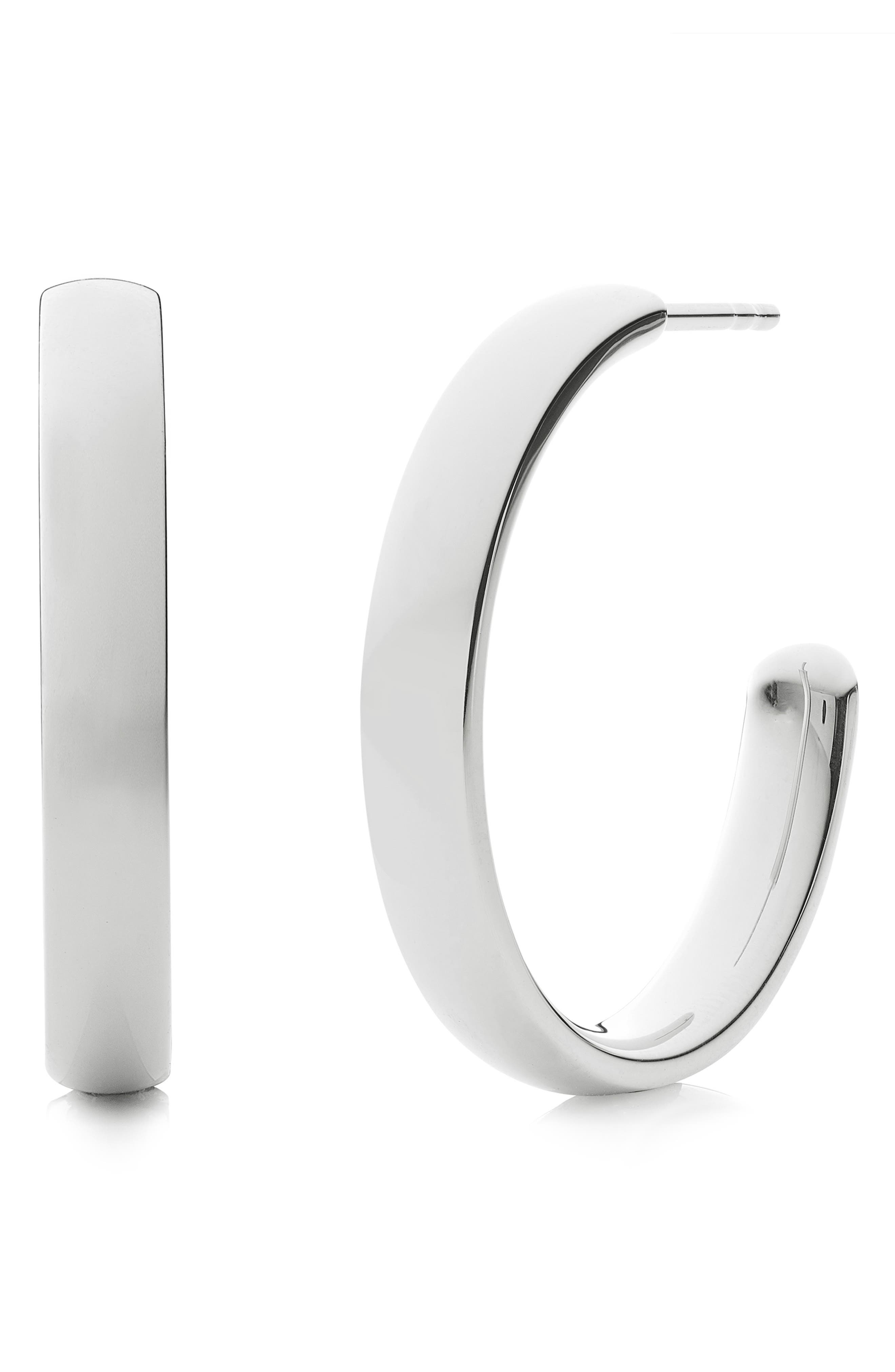 Monica Vinader Fiji Large Hoop Earrings