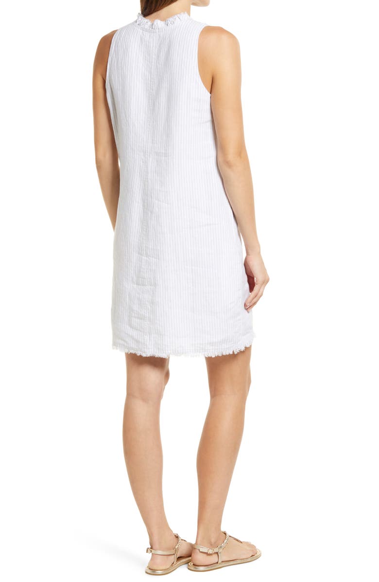 Tommy Bahama Cabana Stripe Sleeveless Shift Dress, Alternate, color, 