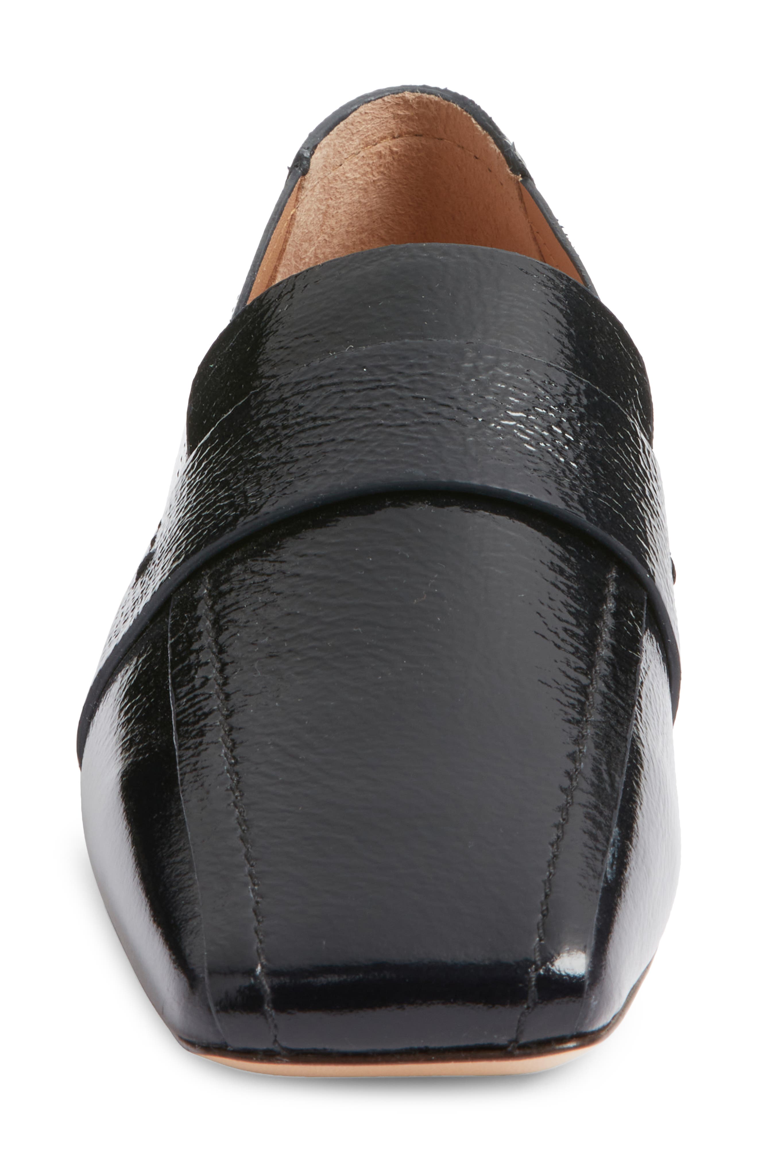 Square Toe Loafer, Alternate, color, NAVY