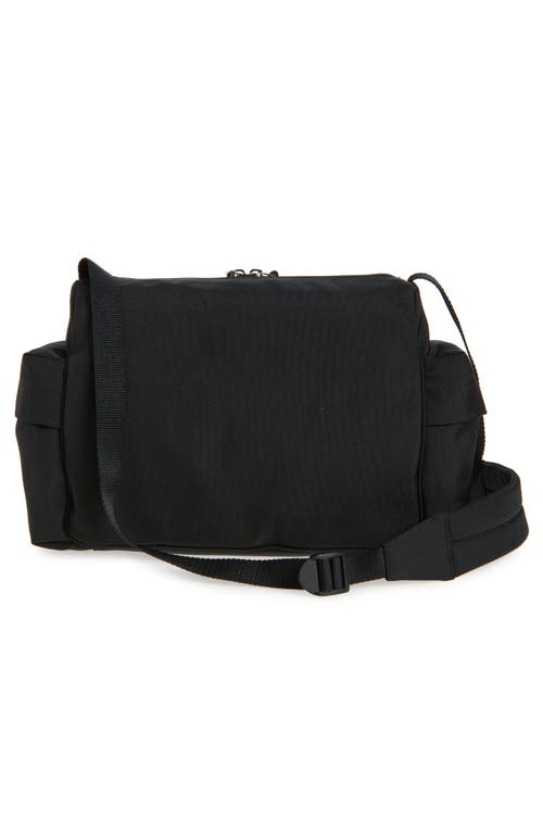 Balenciaga Small Explorer Multipocket Canvas Weekend Bag In Black