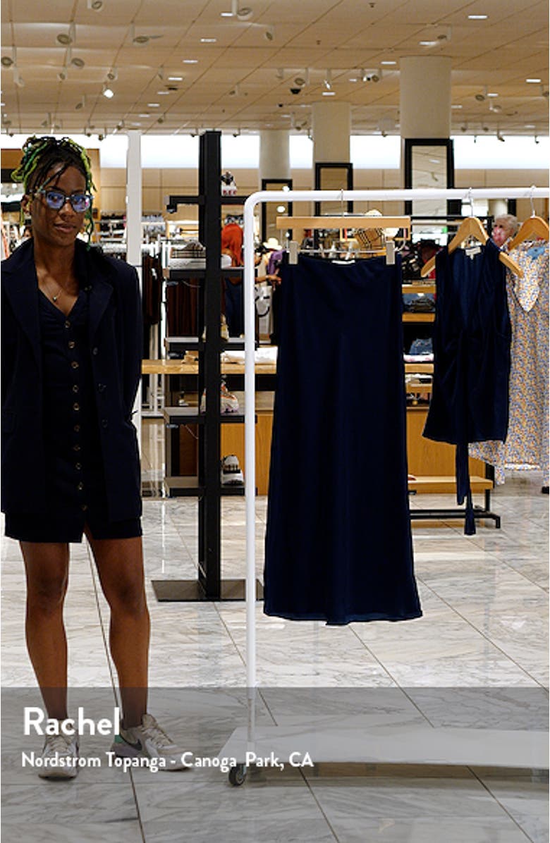 The Gwen Satin Maxi Skirt, sales video thumbnail