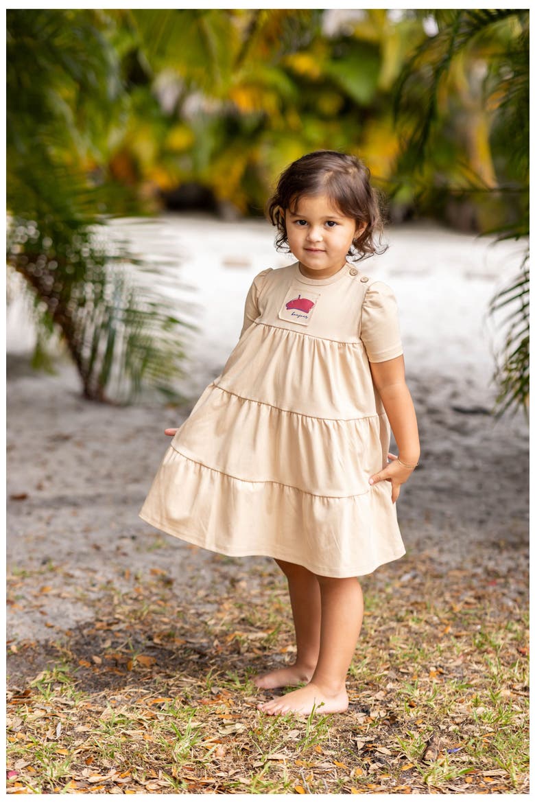 French Dress, Alternate, color, Beige