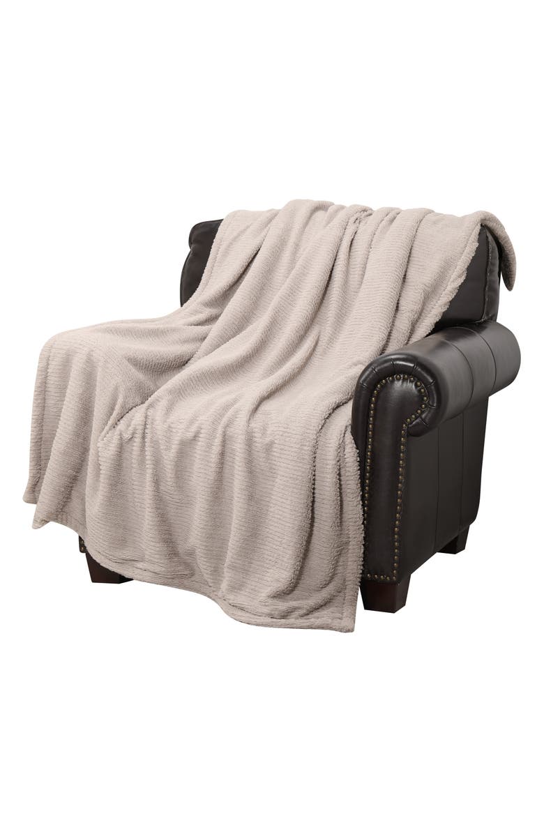 BCBG Reversible Throw Blanket, Alternate, color, 