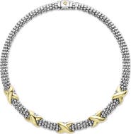 LAGOS Embrace Station Collar Necklace