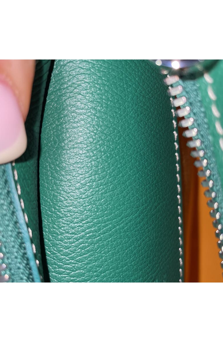 Pre-Owned Goyard Hirondelle Shoulder Bag Coated Canvas and Leather, Alternate, color, Green