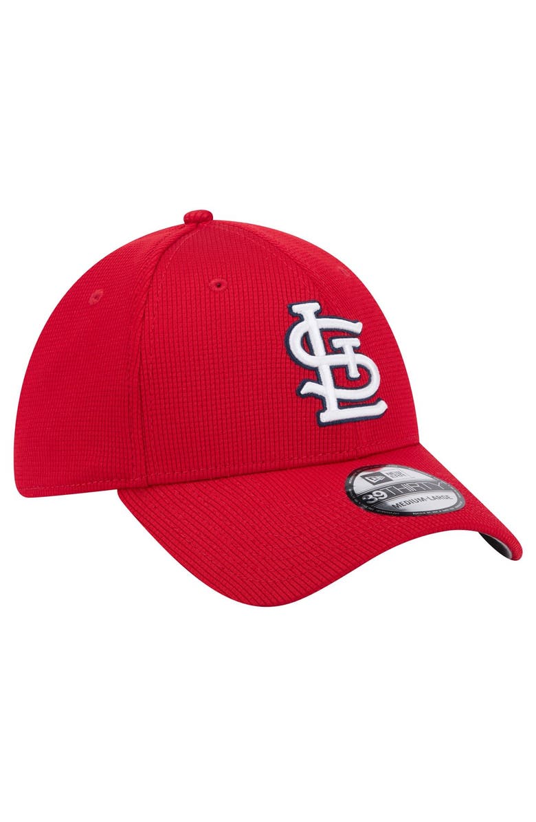 New Era Men's New Era Red St. Louis Cardinals Active Pivot 39THIRTY Flex Hat, Alternate, color, Red