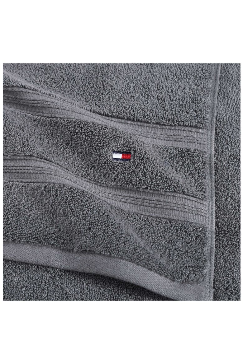 Harborside Terry Towel 6-Piece Towel Set, Alternate, color, DARK GREY