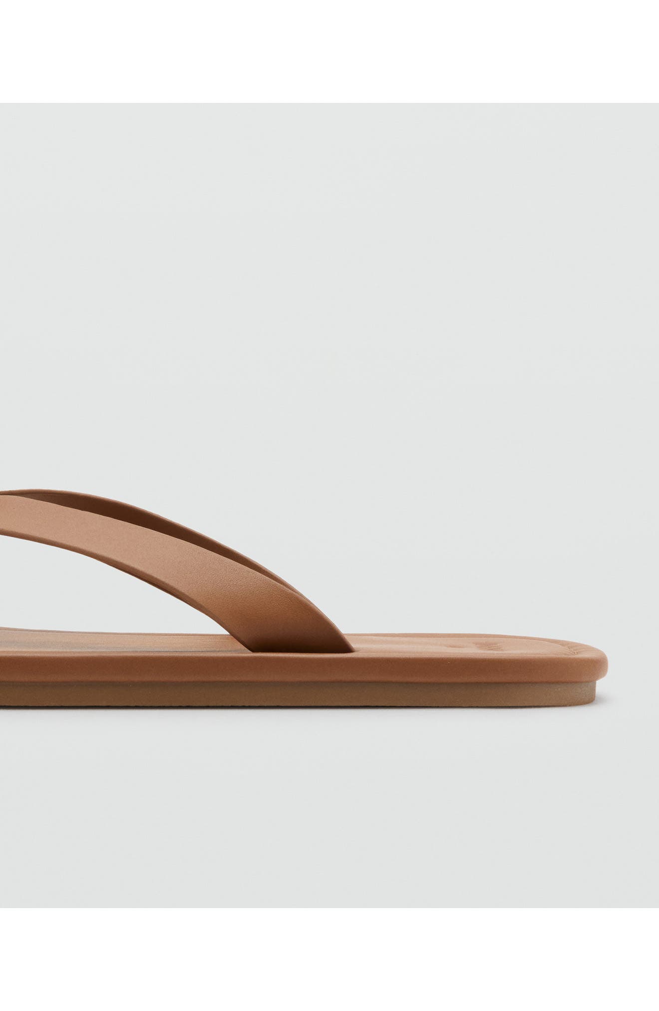 Leather Flip Flop, Alternate, color, LEATHER