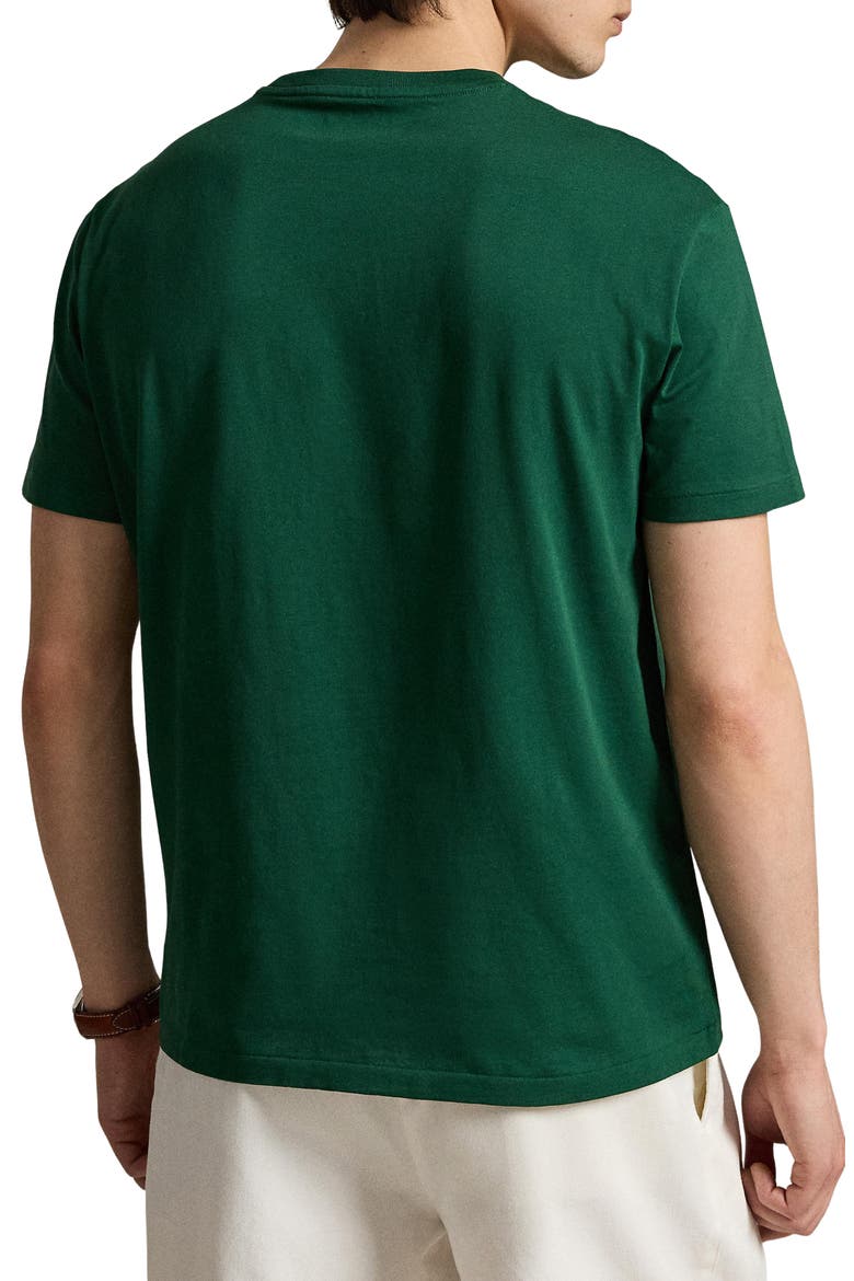 Classic Fit Solid Cotton Jersey T-Shirt, Alternate, color, NEW FOREST