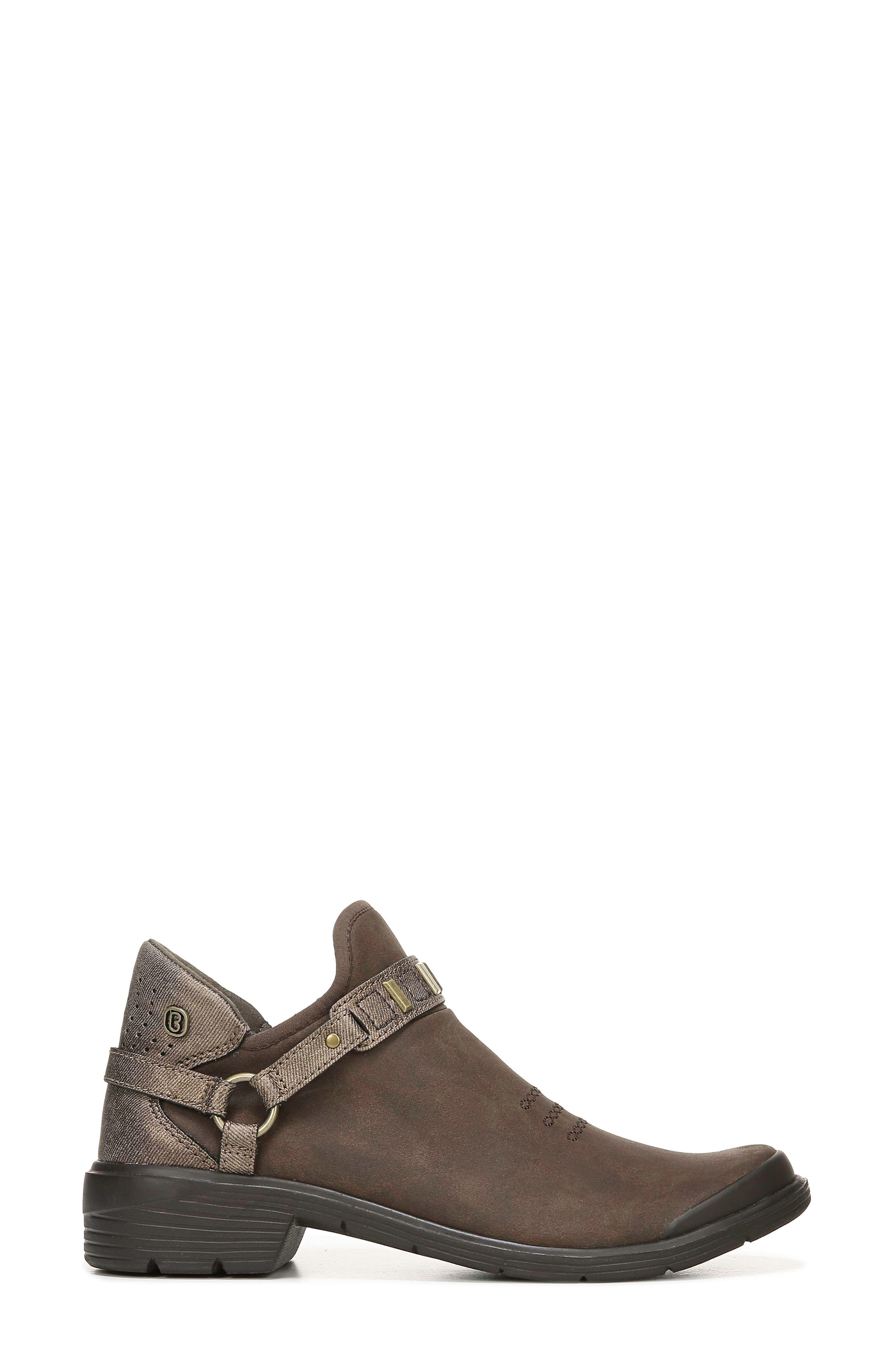 Barista Bootie, Alternate, color, CHOCOLATE FABRIC