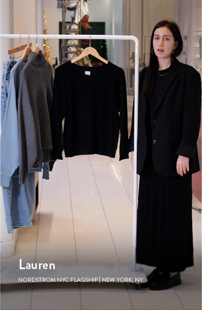 Here & There Cotton Blend Sweater, sales video thumbnail