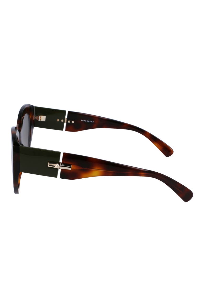 Roseau 54mm Gradient Cat Eye Sunglasses, Alternate, color, HAVANA