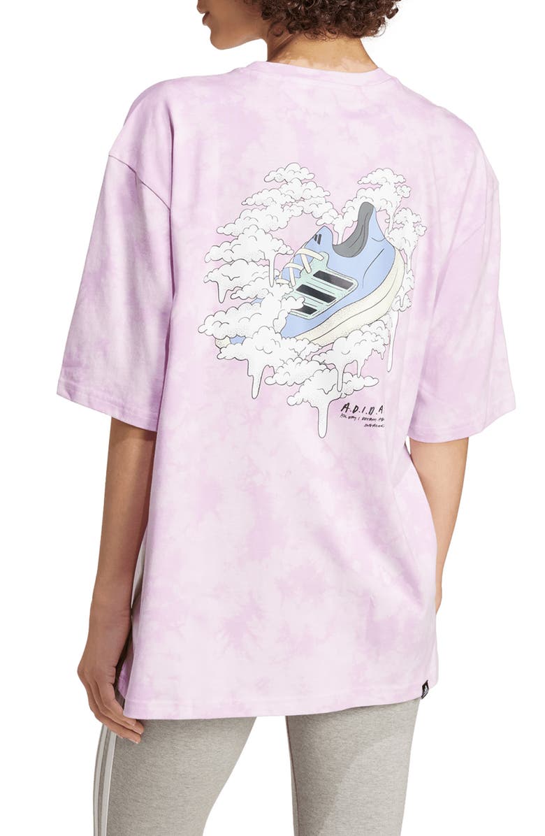 adidas All Day I Dream About Oversize Graphic T-Shirt, Alternate, color, 