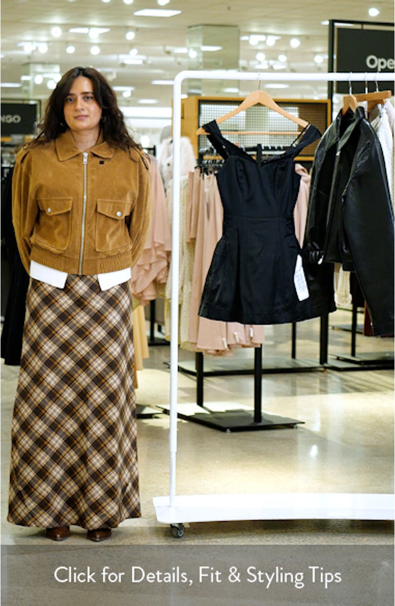 Raelynn Off the Shoulder Satin Minidress, sales video thumbnail