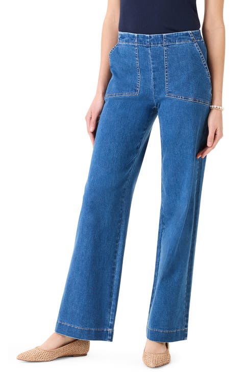 All Day Wide Leg Jeans (Atlantic)