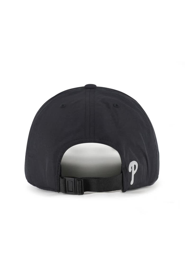 Men's '47 Black Philadelphia Phillies Quiet Outdoors Hitch Adjustable Hat, Alternate, color, Black