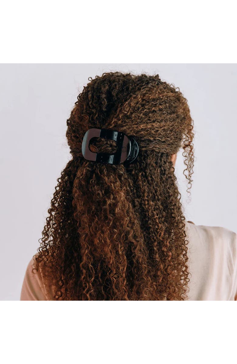 TELETIES Medium Flat Round Hair Clip, Alternate, color,